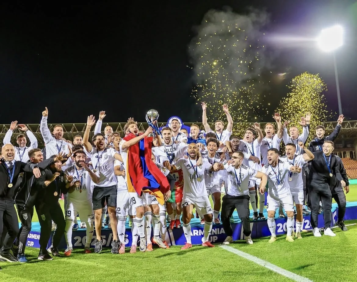 Nathanael Saintini s’offre un nouveau trophée avec le Noah FC en remportant la Coupe d’Arménie