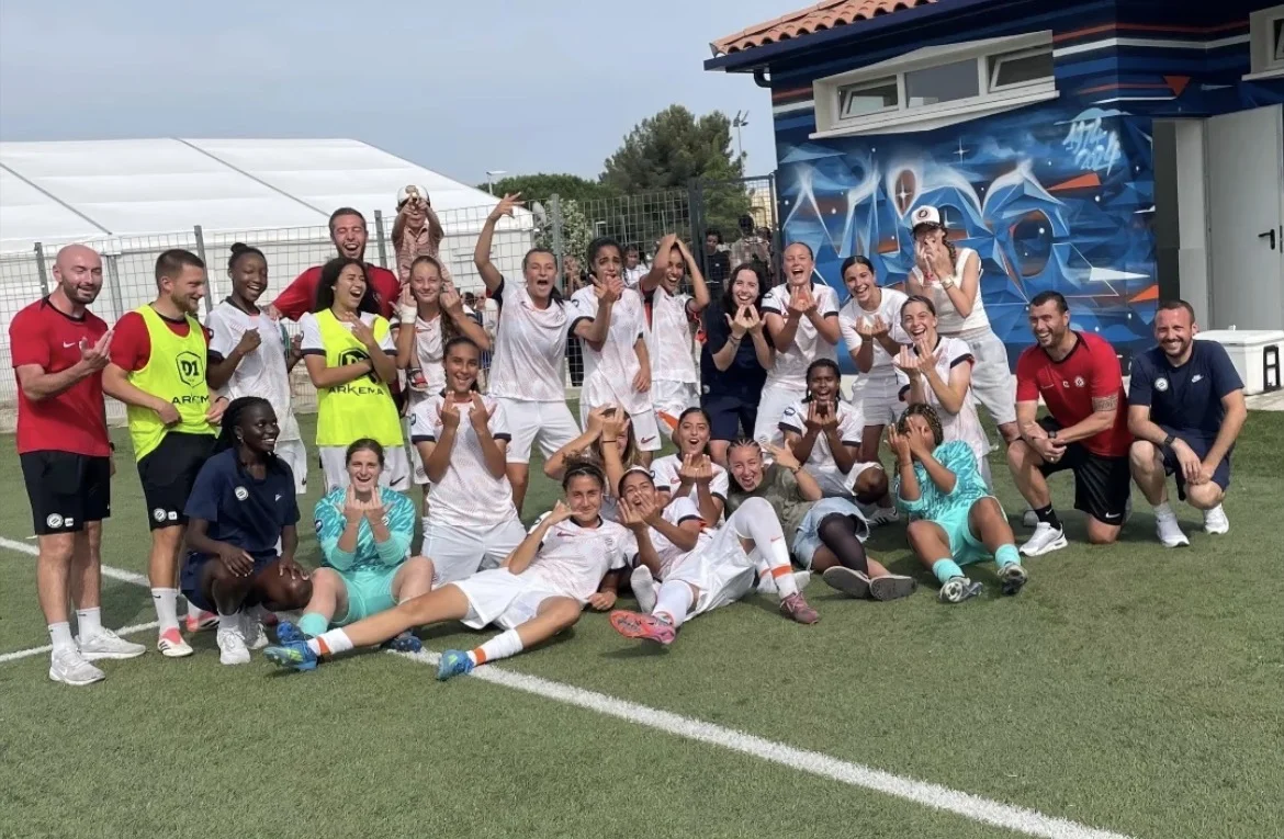 Les U19F du MHSC terminent sur le podium de la catégorie