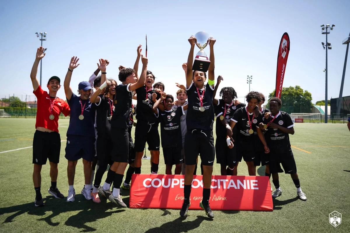 Les U15 du MHSC remportent la Coupe d’Occitanie U15 et réalisent le doublé