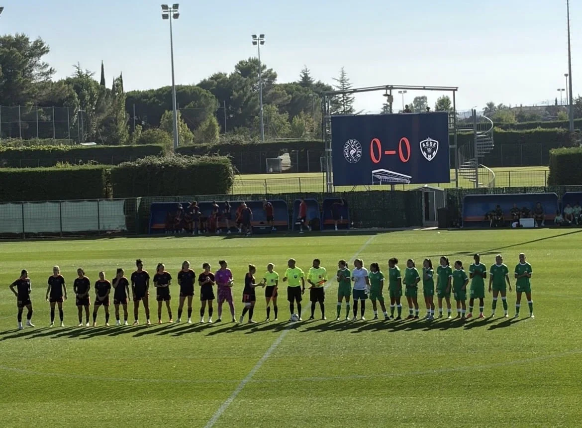 Le Montpellier FC s’incline face à l’ASSE pour son premier match de préparation de la saison 2026-2027