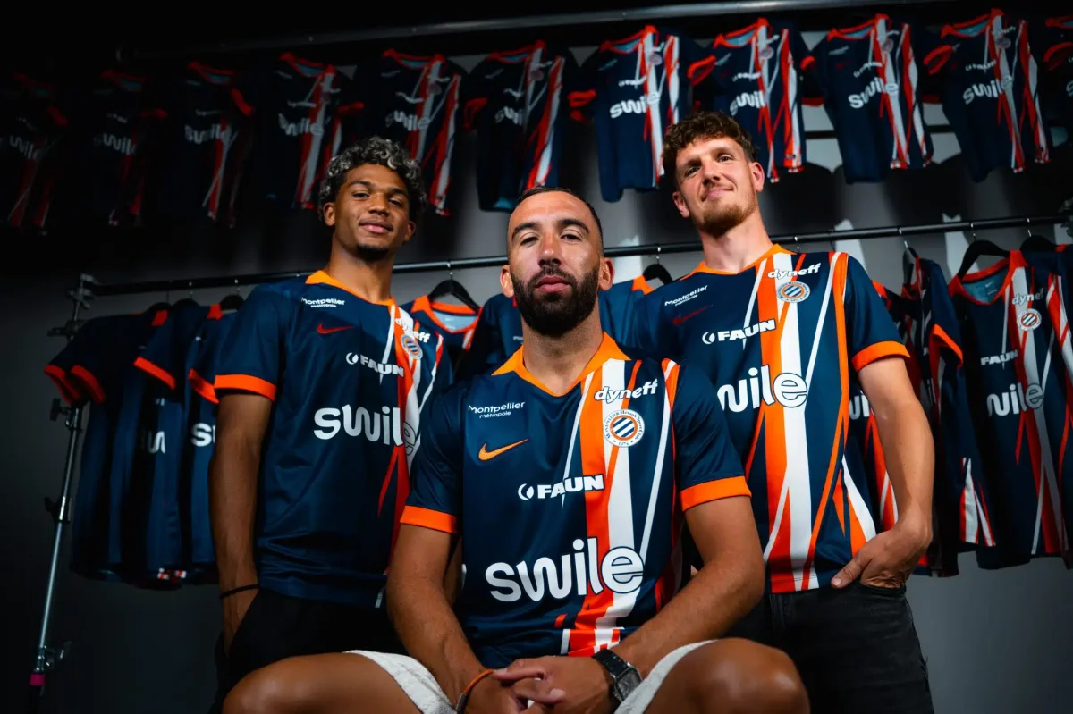 Nouveau maillot domicile du MHSC 26/27, votre note moyenne et l’avis de la rédac’