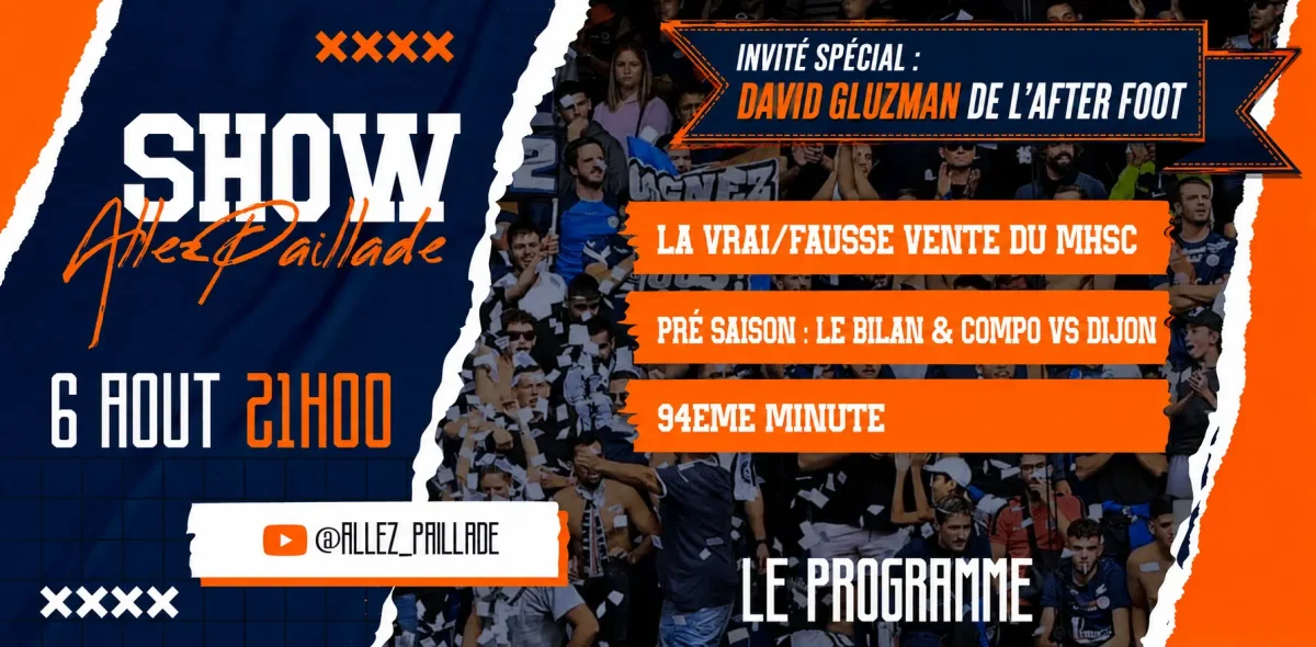 APSHOW, c’est la reprise! Ce soir 21H sur Youtube. Invité David Gluzman de l’After Foot.