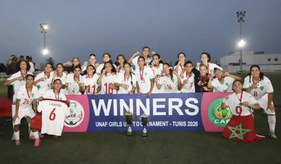 Chaïma Maatoug et Zeïneb Benyebka remportent le tournoi UNAF U17F avec le Maroc