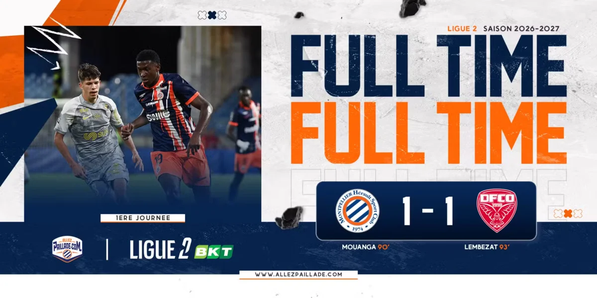 MHSC 1-1 DFCO: Des débuts frustrants et déjà des regrets