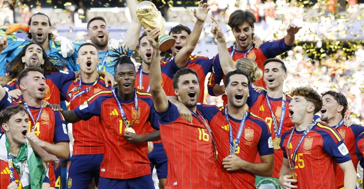 Dani Olmo champion du monde réagit au geste argentin