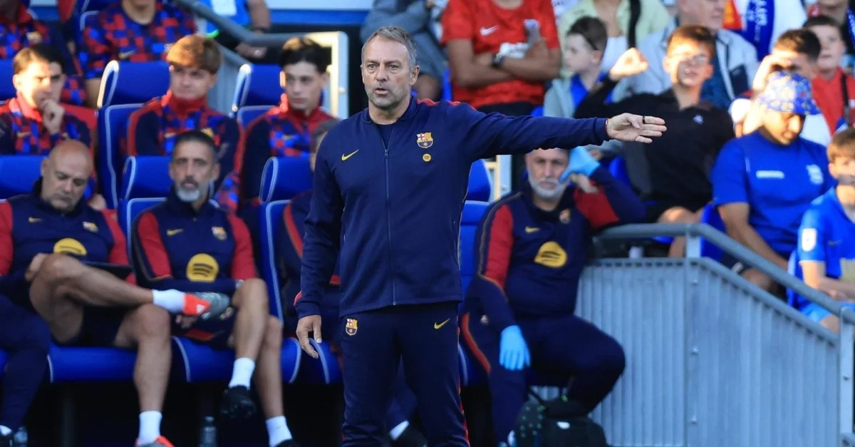 Hamza Abdelkarim au Barça séduit Flick avec un doublé