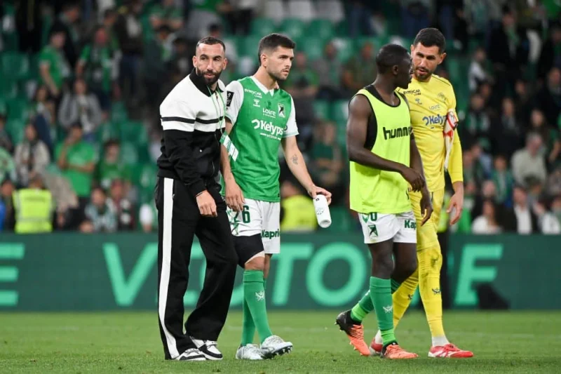 ASSE – Amiens (5-0) : un vestiaire triste et des blessés… Montanier affiche ses inquiétudes avant les barrages