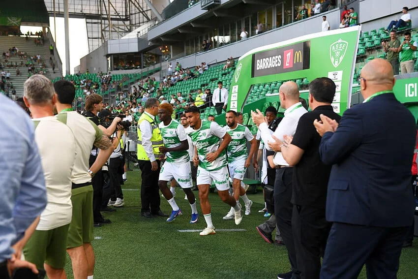 ASSE : pluie de bonnes nouvelles pour les Verts avant le barrage retour à Nice 