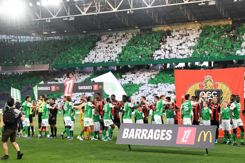 ASSE : les Verts ont tenté un gros coup de poker avant le barrage retour contre Nice