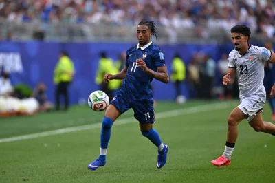 France – Irak : le match a enfin repris !