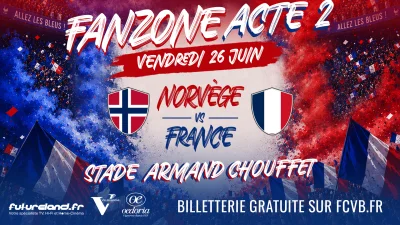 Le Stade Armand-Chouffet en mode « Fanzone » pour les matchs de la France