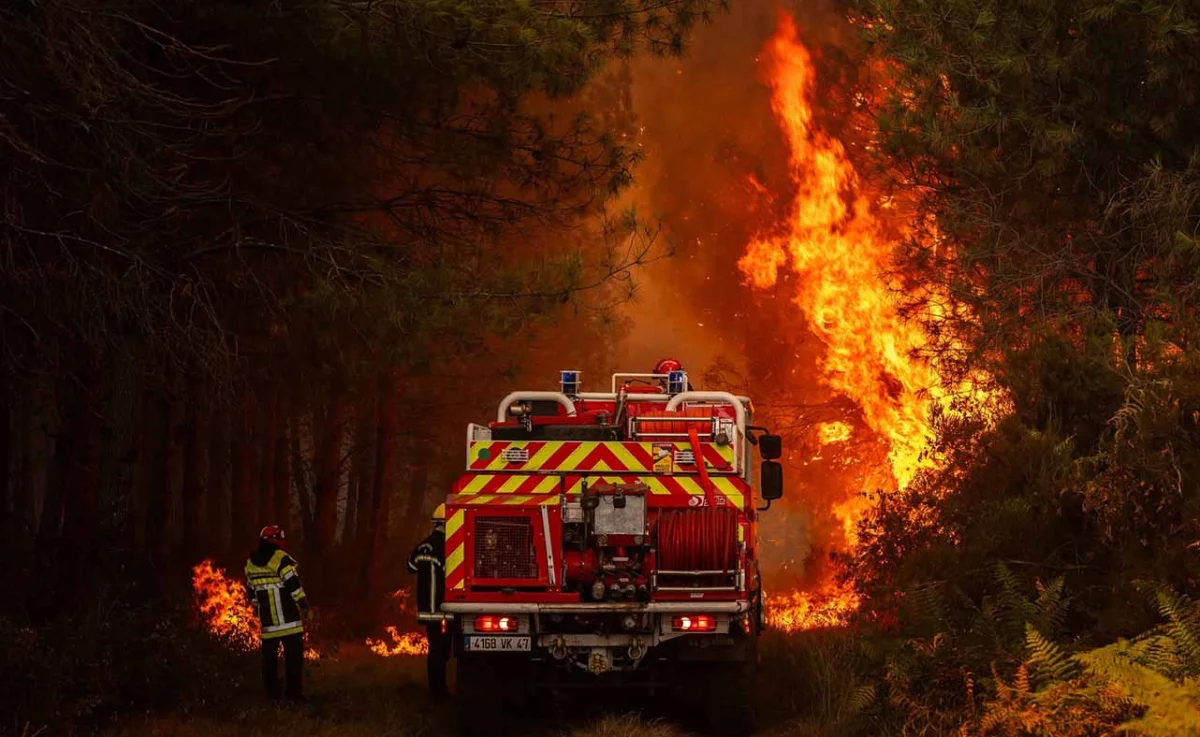 En Gironde, le football est passé au second plan avec les incendies