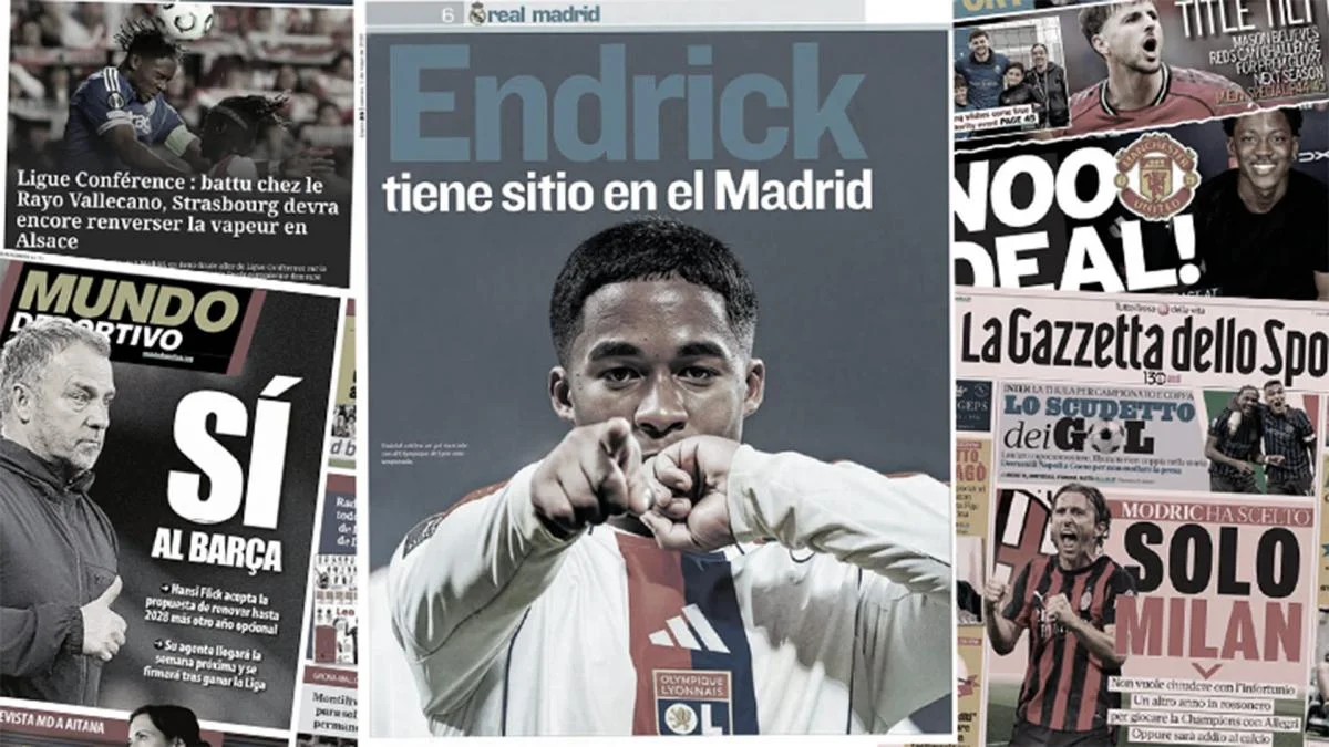 Le Real Madrid fait un choix fort pour Endrick, le FC Barcelone cible une star de Chelsea