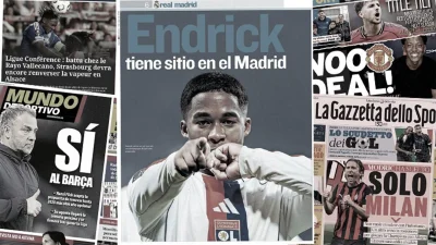 Le Real Madrid fait un choix fort pour Endrick, le FC Barcelone cible une star de Chelsea