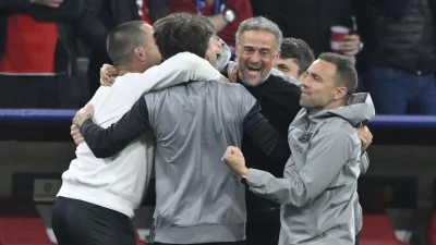 Luis Enrique est fou de son PSG