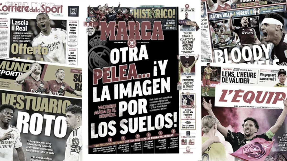 La presse européenne choquée par les incidents au Real Madrid, Manchester United a ciblé le successeur de Bruno Fernandes