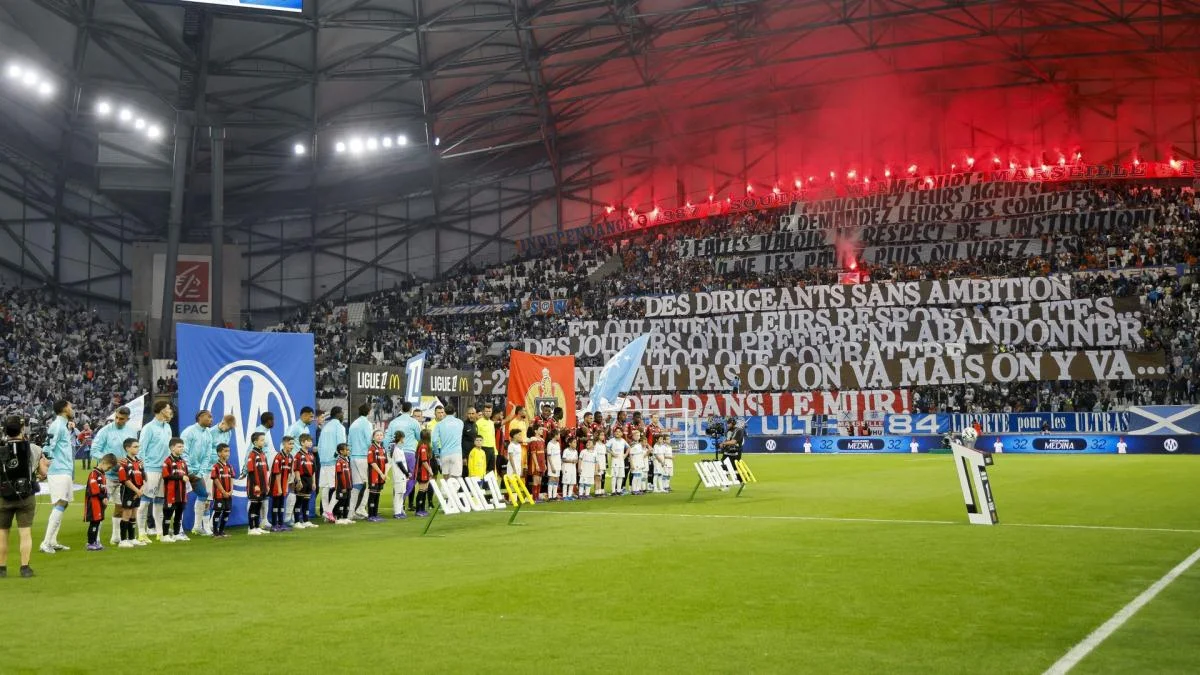 OM : le parcage marseillais complètement vide au Havre