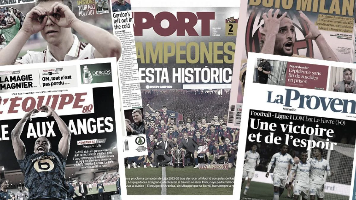 La presse catalane savoure le malheur du Real Madrid, Vinicius Jr se fait allumer en Espagne