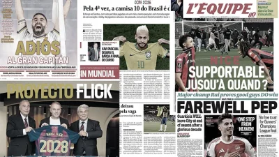 La convocation de Neymar à la Coupe du Monde enflamme la presse, Arsenal tout proche d’écrire l’histoire