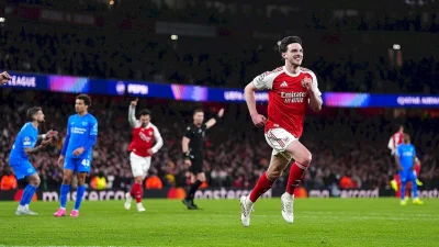 Arsenal : la réaction de Declan Rice après le sacre en Premier League
