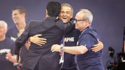 PSG : Luis Enrique remercie Luis Campos et Nasser Al-Khelaïfi