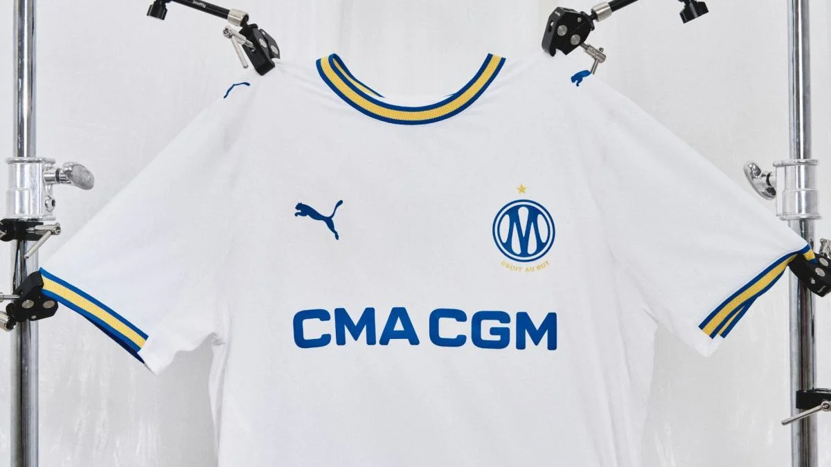 L’Olympique de Marseille dévoile son nouveau maillot pour la saison 2026-2027