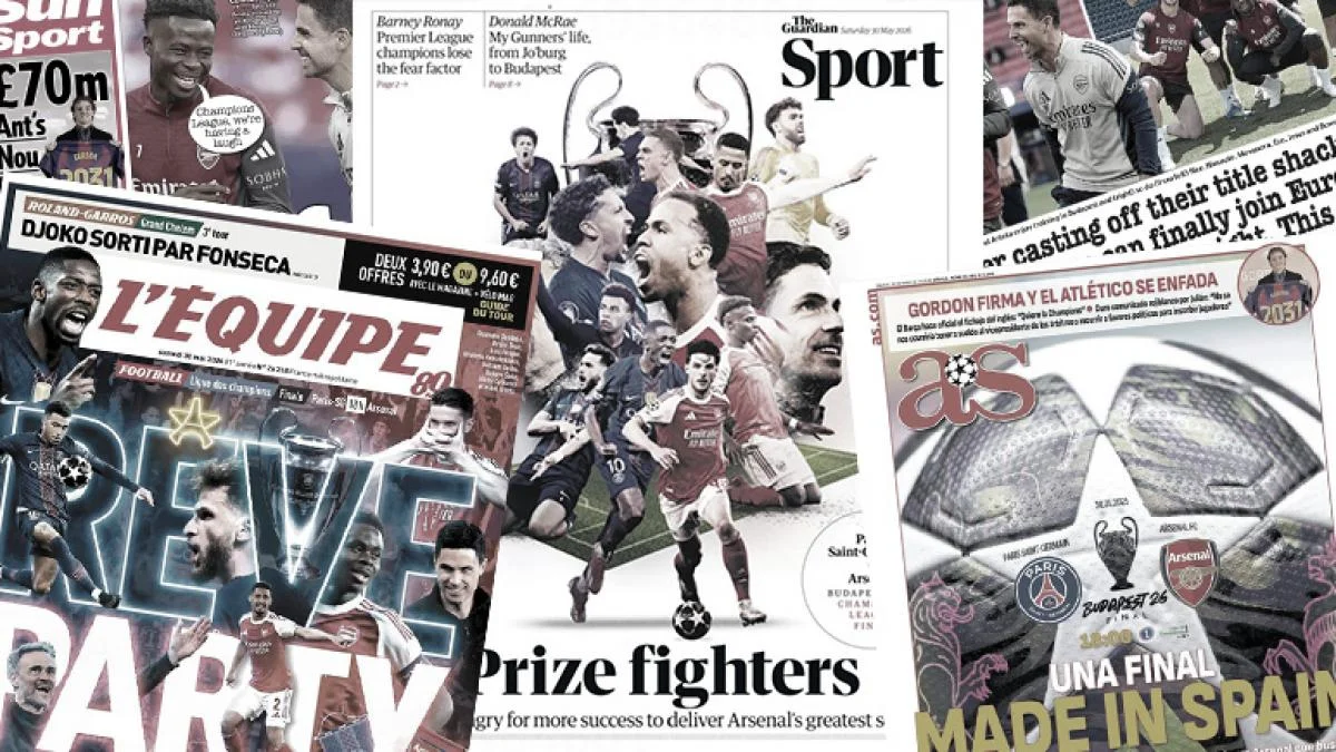 La presse mondiale s’affole avant la finale de Ligue des Champions, la plus grosse arme d’Arsenal qui fait peur au PSG