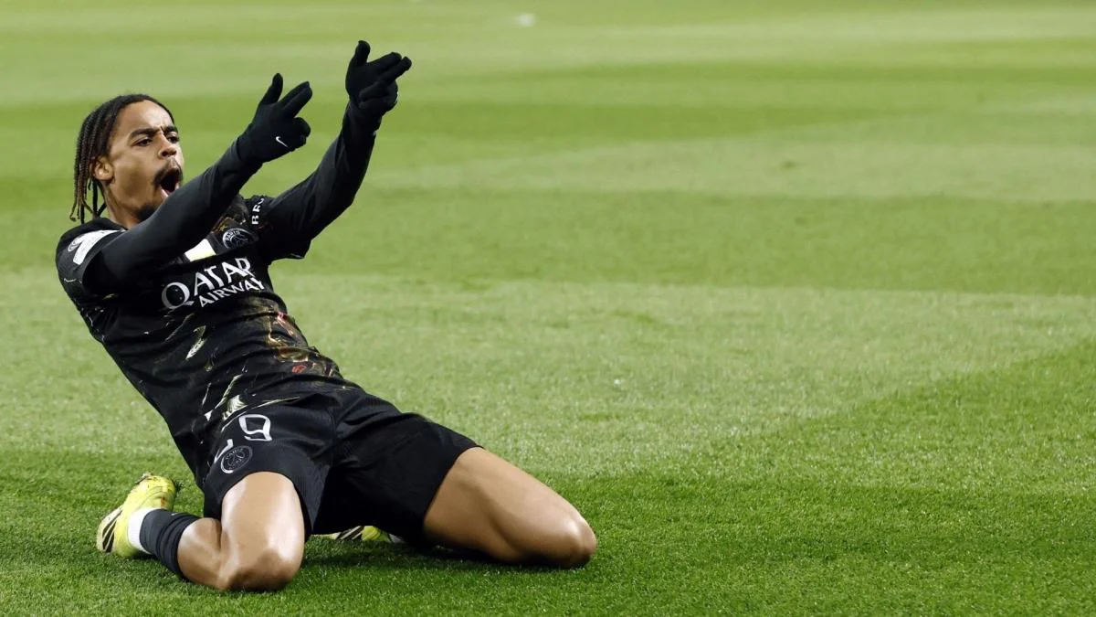 PSG : la grosse occasion ratée par Bradley Barcola face à Arsenal