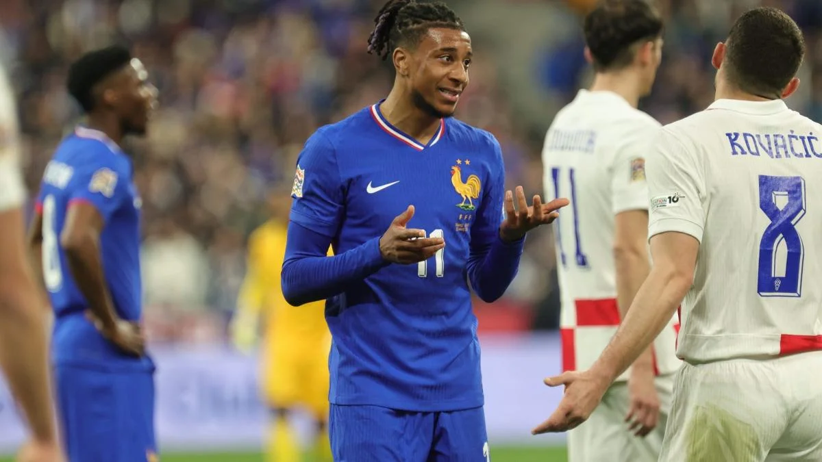 EdF : Michael Olise égale déjà le nombre de buts d’Ousmane Dembélé en Bleus