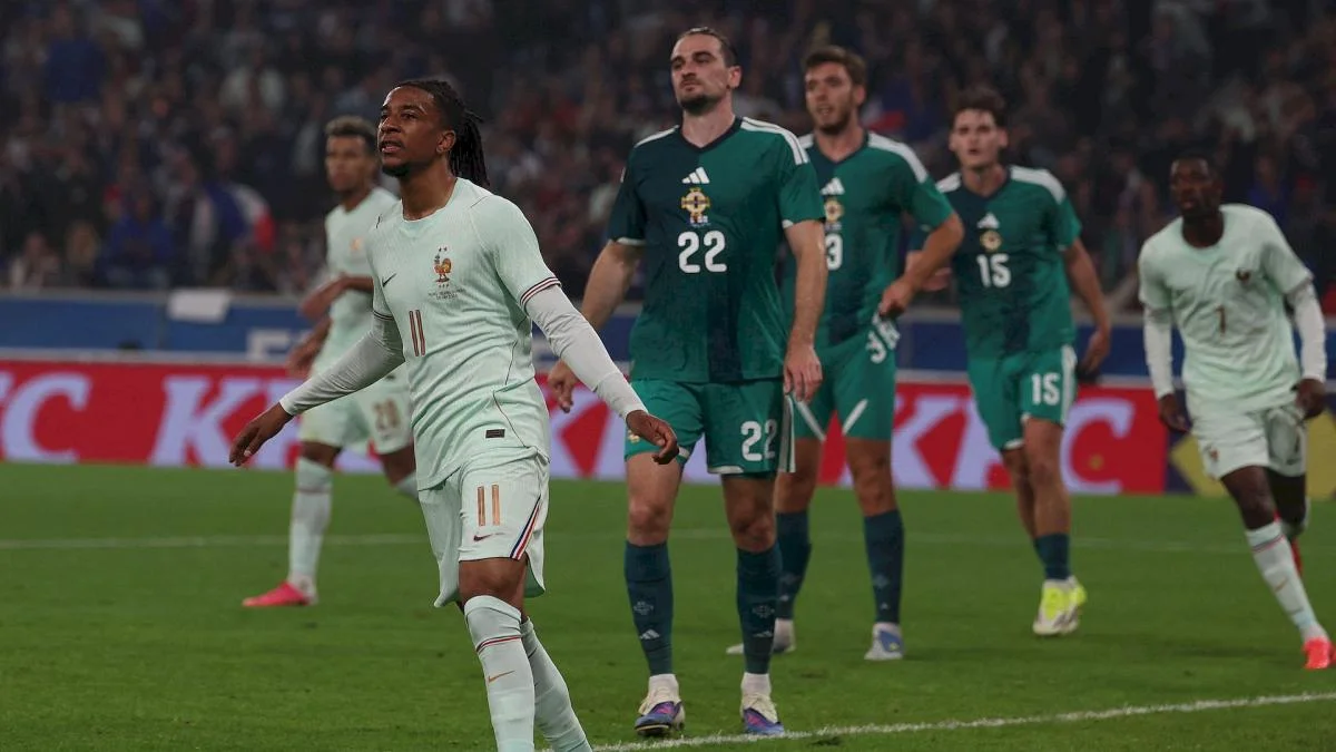 France - Irlande du Nord : le patron Michael Olise a encore choqué tout son monde !