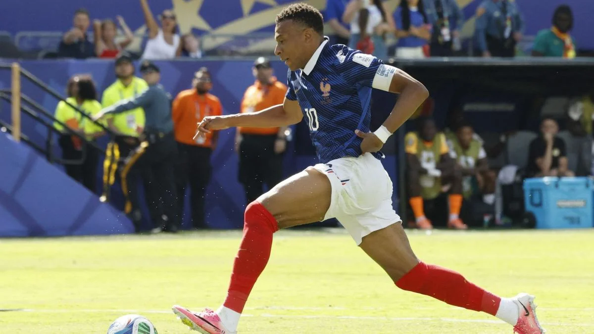 EdF : le formidable but de Kylian Mbappé, désormais seul meilleur buteur de l’histoire des Bleus