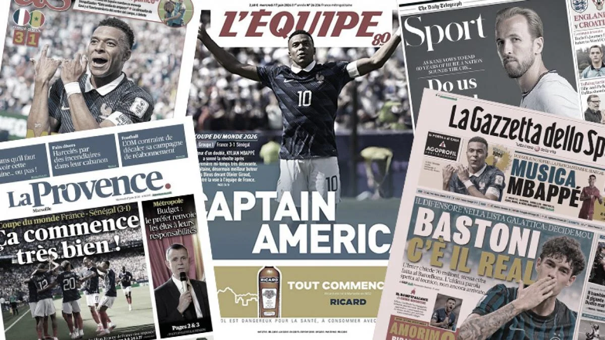 La presse s’incline devant Kylian Mbappé, d’énormes doutes entourent Cristiano Ronaldo