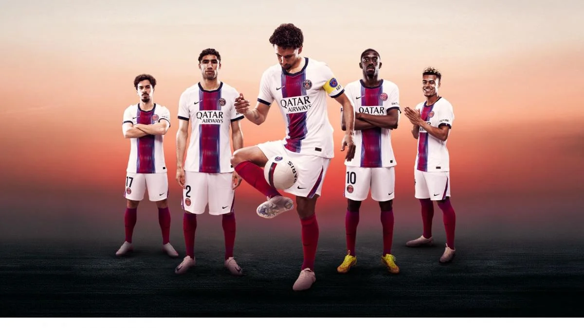 Le PSG dévoile son maillot extérieur 2026-2027 