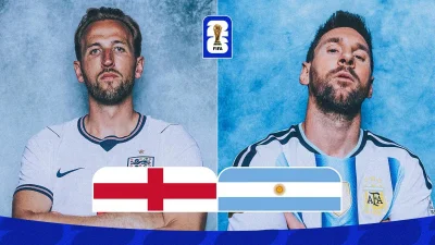 Angleterre - Argentine : les compositions officielles