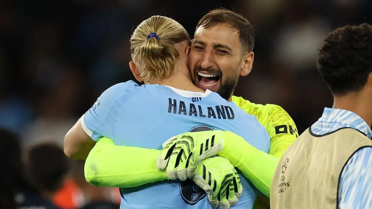 Man City : Haaland recrée la célébration des vikings au mariage de Donnarumma