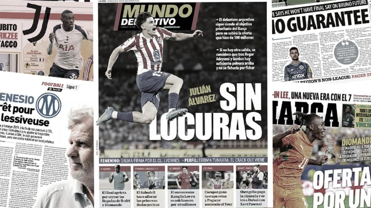 L’alternative du FC Barcelone à Julián Álvarez, le coup de pression de Chelsea à Enzo Fernández