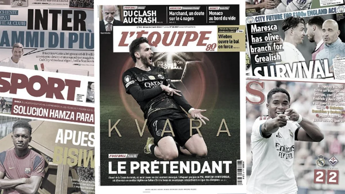 Kvaratskhelia vise le Ballon d’Or, Endrick envoie un message fort à Mourinho