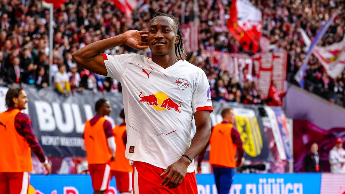 Le post du RB Leipzig sur Yan Diomandé
