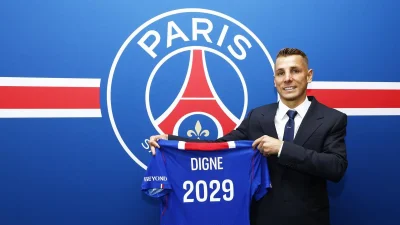 PSG : on connaît le numéro de Lucas Digne au PSG