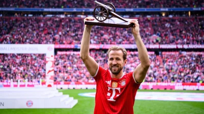 Harry Kane reçoit le Soulier d’Or 2026