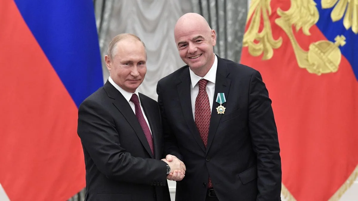 L’Ukraine met la pression sur la FIFA et le très fragilisé Gianni Infantino 