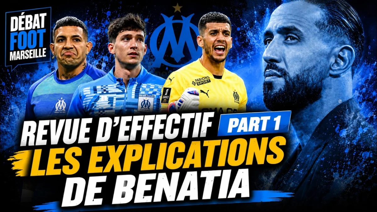 🔥 DFM en LIVE à 17h30 ! OM : LES EXPLICATIONS DE BENATIA, GALTIER OU GENESIO ? Revue d’effectif (part 1)