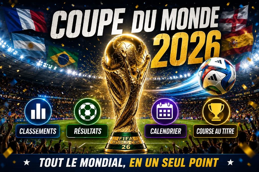 🏆 Coupe du Monde 2026 : Mexique, USA… les résultats, classement et matchs à venir !