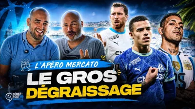 Apéro MERCATO OM : GREENWOOD, Gouiri, Aubameyang Medina, Hojbjerg, la grande lessive !