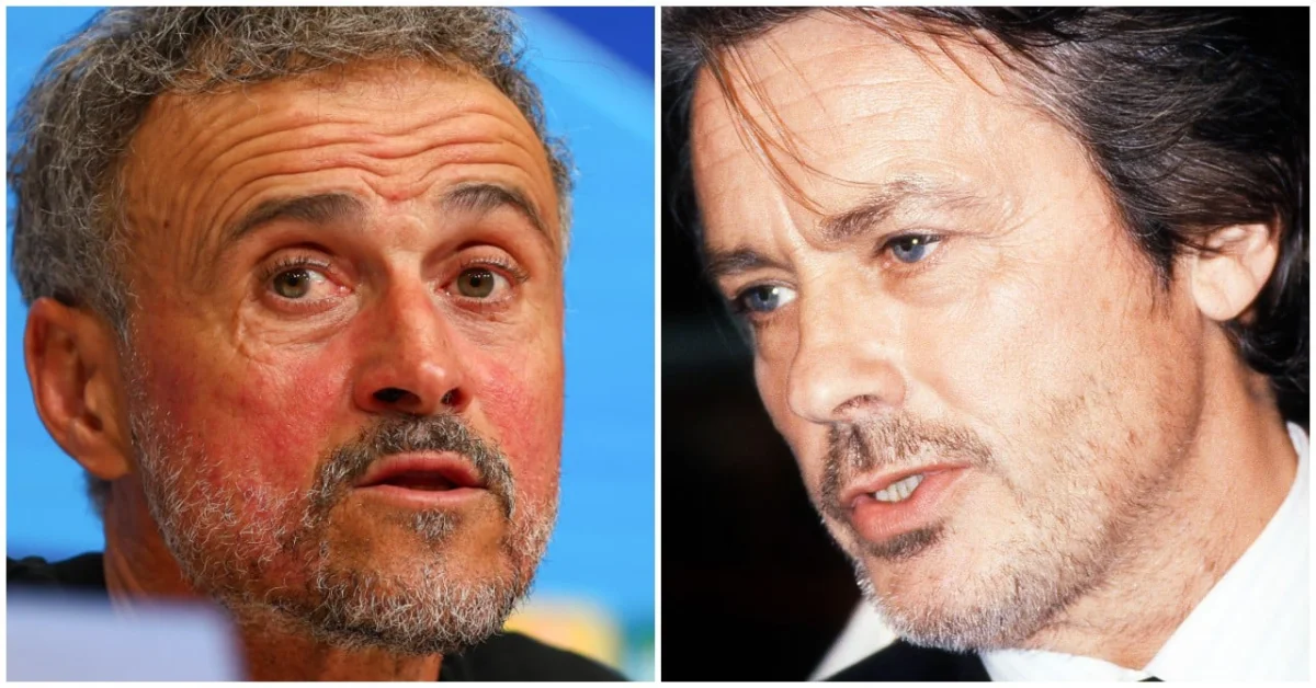 Luis Enrique en mode Alain Delon