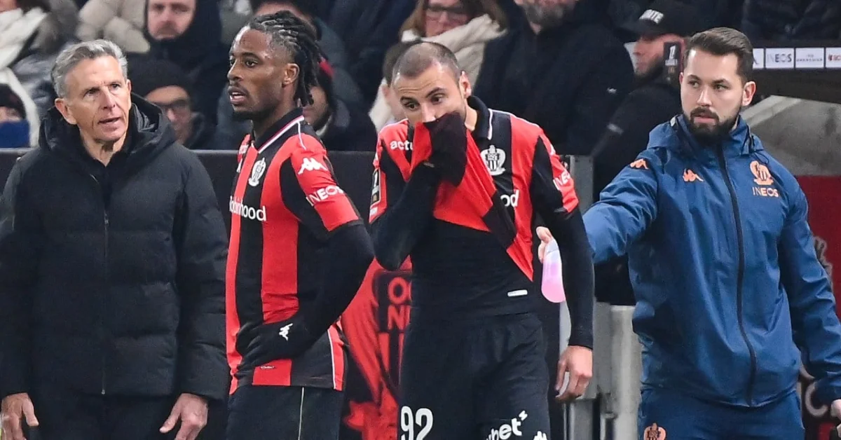 Nice – Saint-Etienne : décision importante ! Le Gym aidé pour la suite du match ?