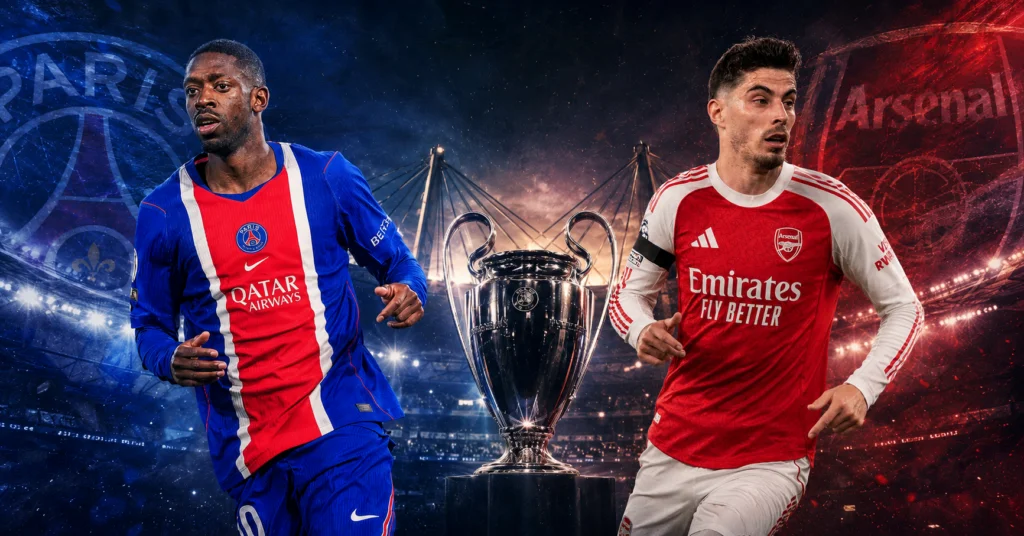 PSG – Arsenal en direct commenté