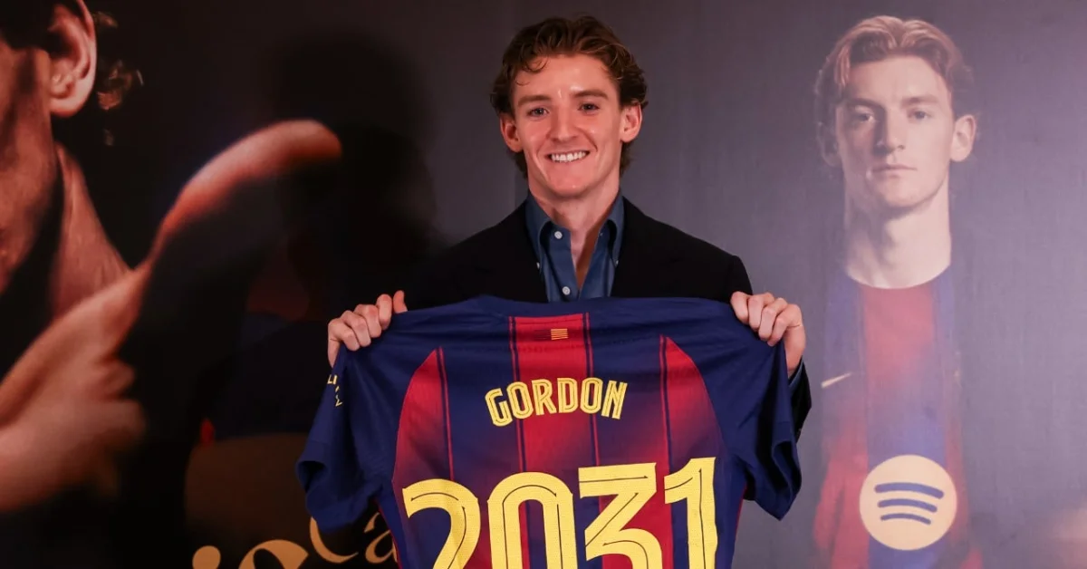 Deux Français et Gordon dans le top 10 des transferts du FC Barcelone