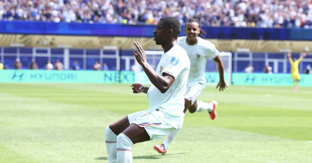 Norvège-France : l’incroyable triplé de Dembélé en vidéo