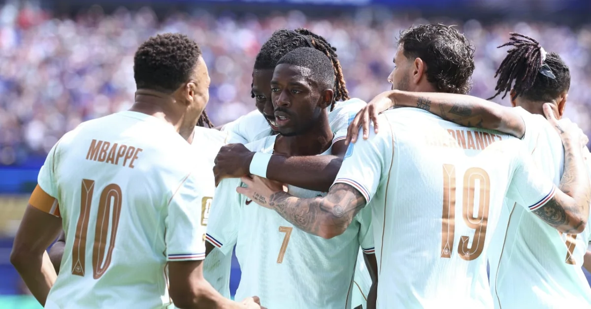 Portés par un Dembélé magique, les Bleus domptent la Norvège
